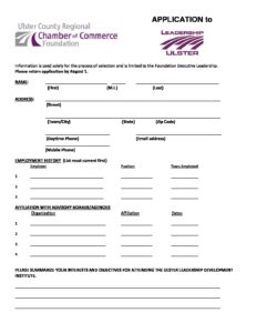 uldi application 2017 2018 fillable pdf ulster county regional